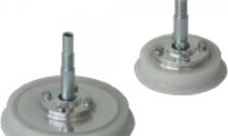 Vlakke zuigplaten A-P ophanging